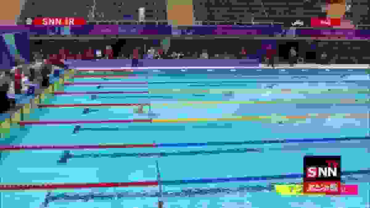 مدال برنز برای شنا تیمی مردان 4×200 متر آزاد