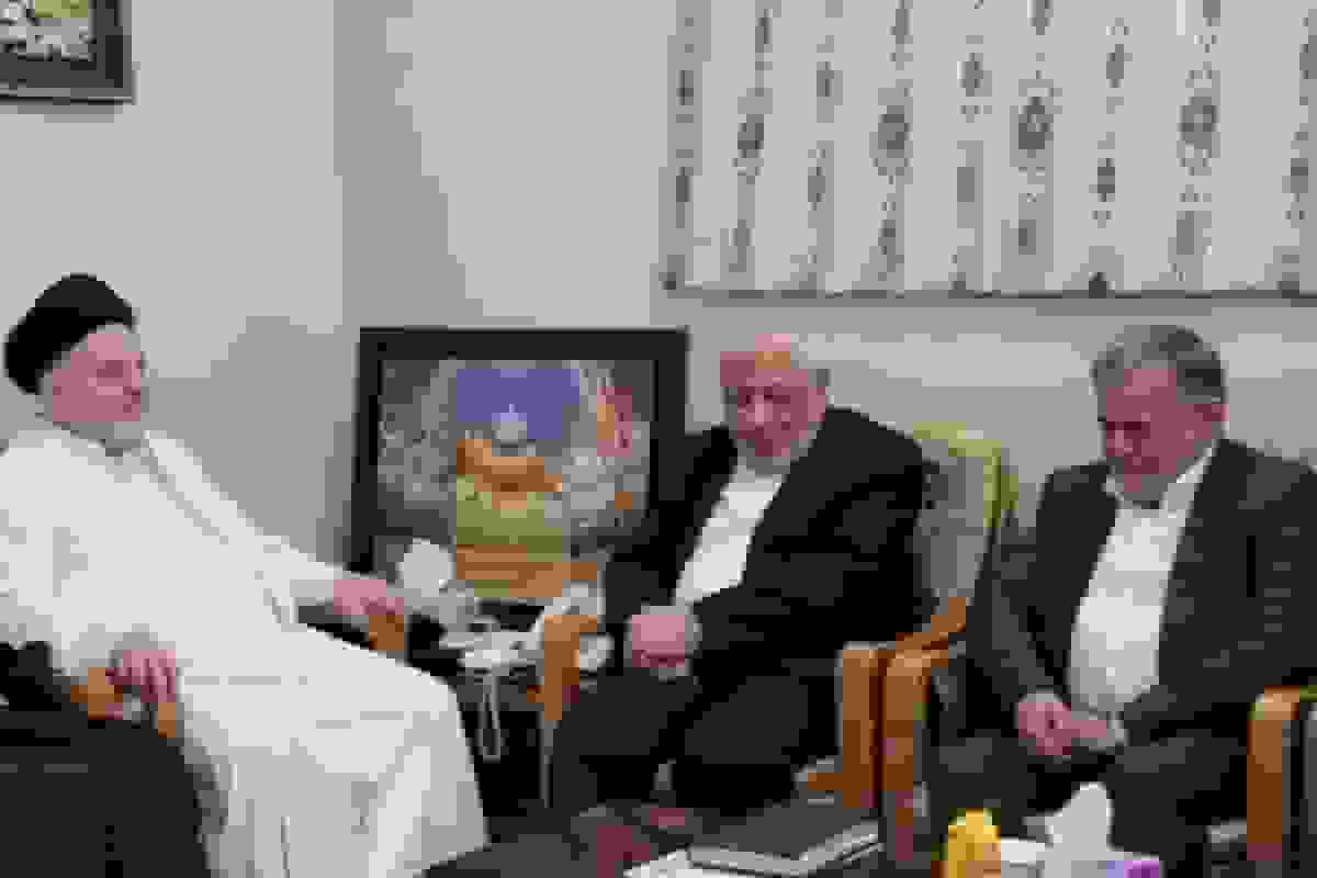 دیدار دبیرکل حزب مؤتلفه اسلامی با نماینده آیتالله سیستانی