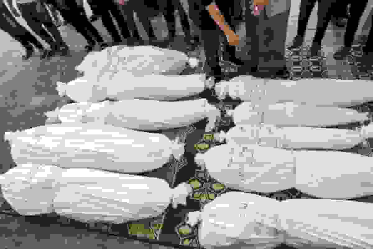 انتقال پیکر ۱۰۰ شهید فلسطینی از گور دستهجمعی به قبرستان عمومی غزه