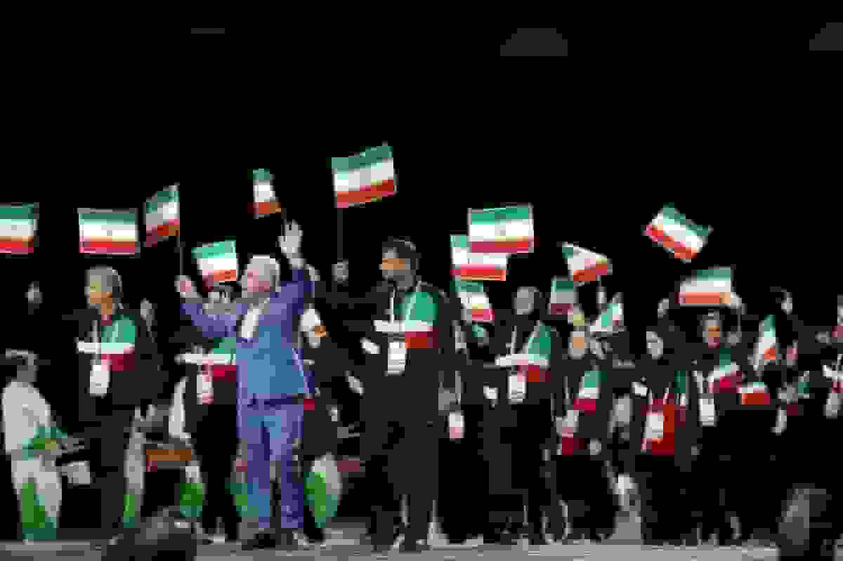 رژه کاروان ایران در المپیک ناشنوایان ۲۰۲۵ توکیو