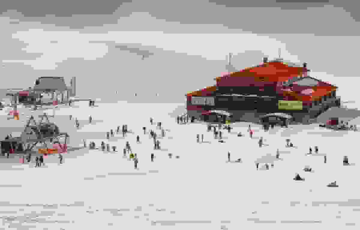 نخستین برف پاییزی در ارتفاعات توچال