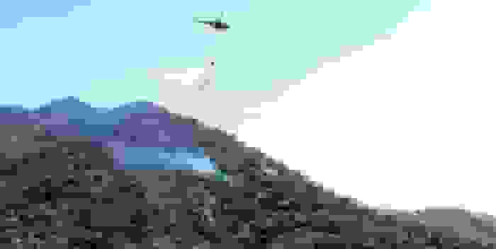 آتشسوزی جنگلهای مرزنآباد برای سومین بار شعلهور شد