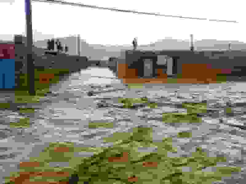 سیلاب در آبدانان بر اثر بارش ۷۳ میلیمتری باران