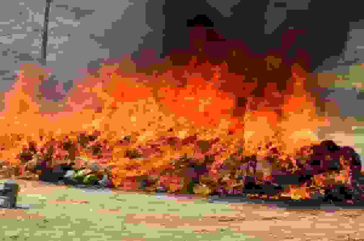 امحای بیش از ۲۰ تن مواد مخدر توسط پلیس تهران بزرگ