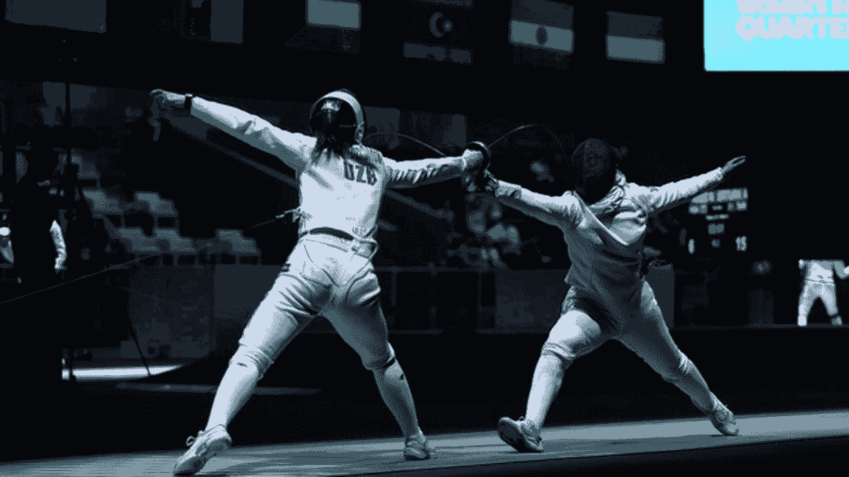 شکست دختر شمشیرباز ایرانی در بازیهای کشورهای اسلامی ریاض