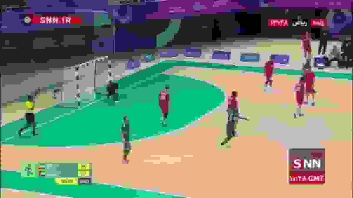 هندبال ایران از صعود به نیمهنهایی بازیهای کشورهای اسلامی بازماند