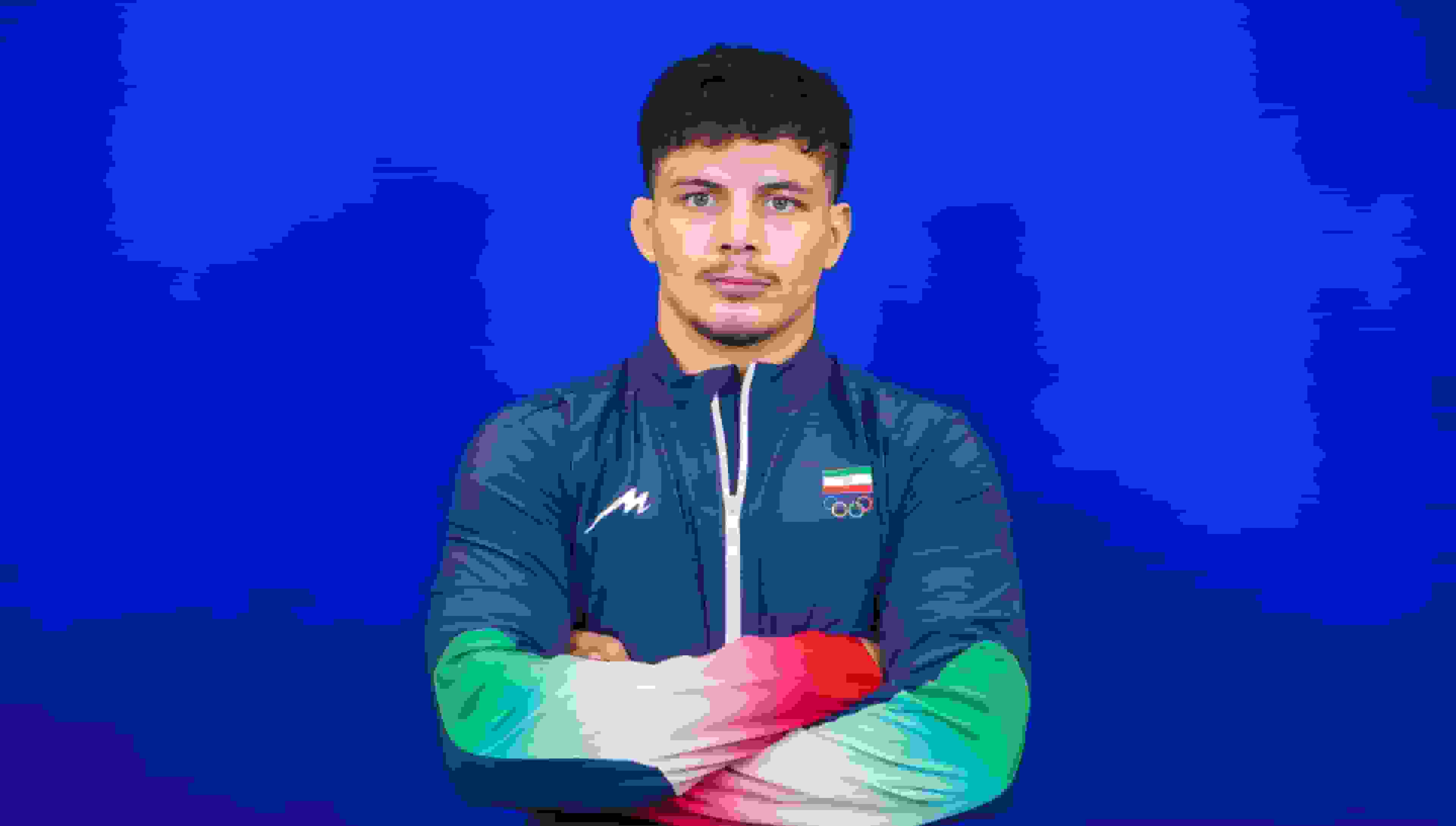 امیر عبدی کشتیگیر قمی در مسابقات کشورهای اسلامی مدال نقره کسب کرد