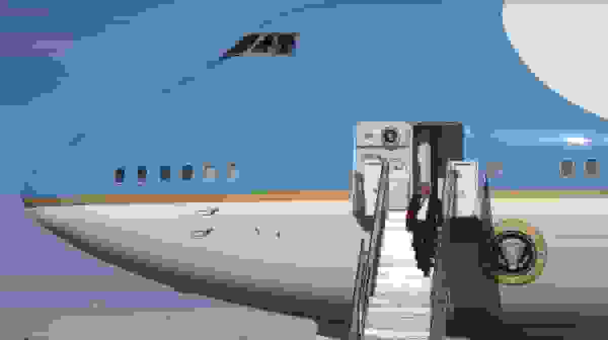 ورود ترامپ به کره جنوبی