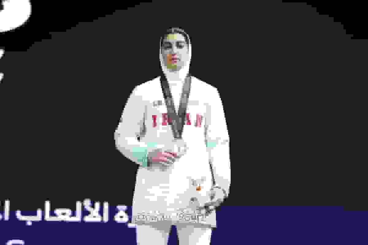 دبل برنز زهرا حسینی در بازیهای آسیایی جوانان بحرین