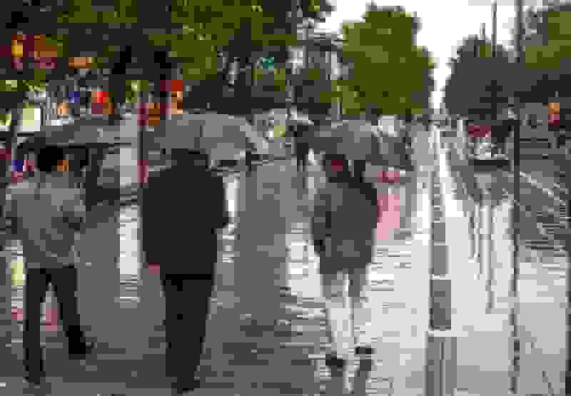 باران پاییزی چهره گیلان را تازه کرد