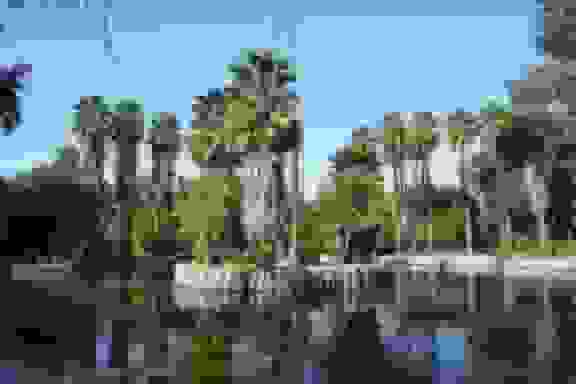 آتشسوزی جزئی در باغ چشمه بلقیس چرام مهار شد