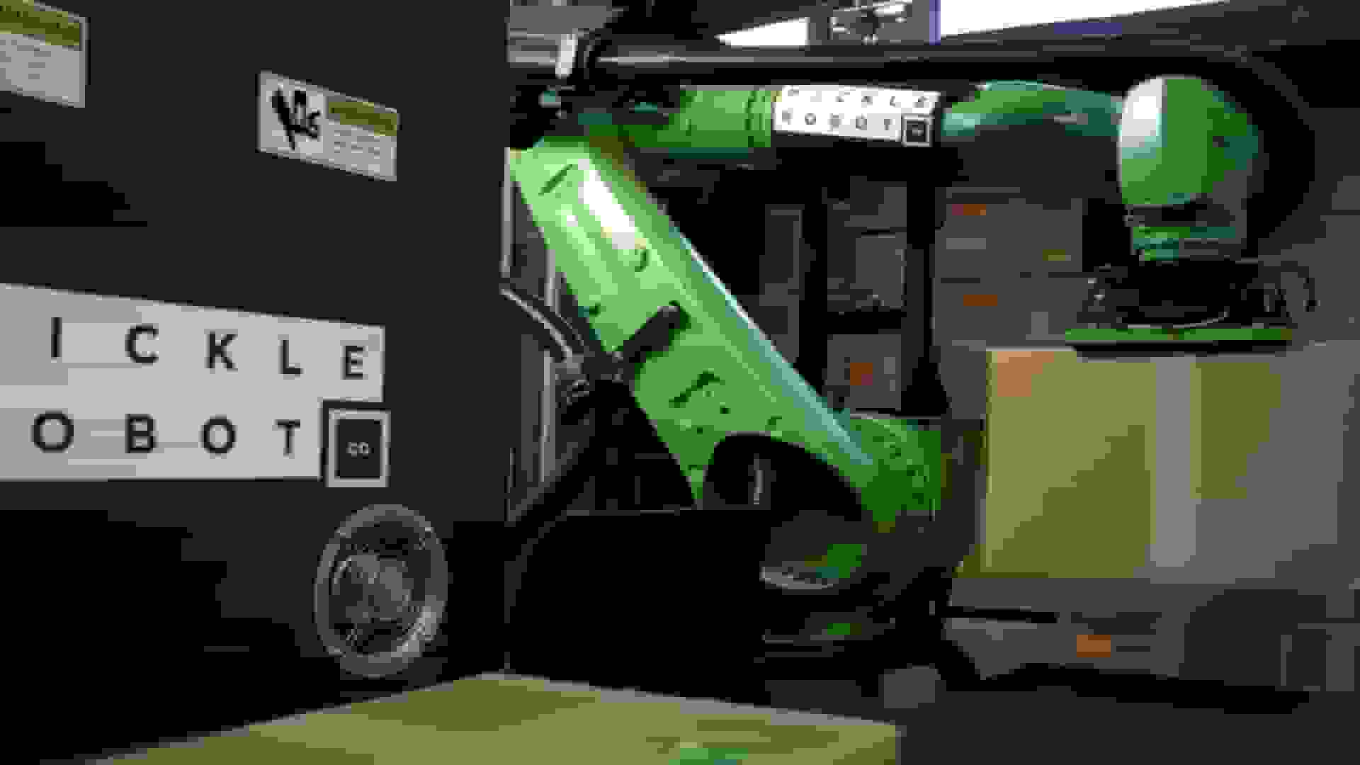 ربات هوشمند تکدست با قابلیت جابهجایی ۱۵۰۰ جعبه در ساعت