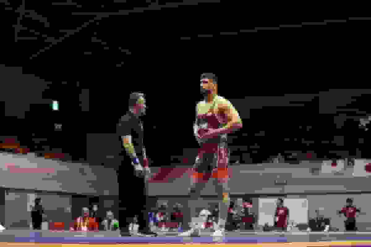 قمرپور نماینده کشتی آزاد ایران فینالیست شد