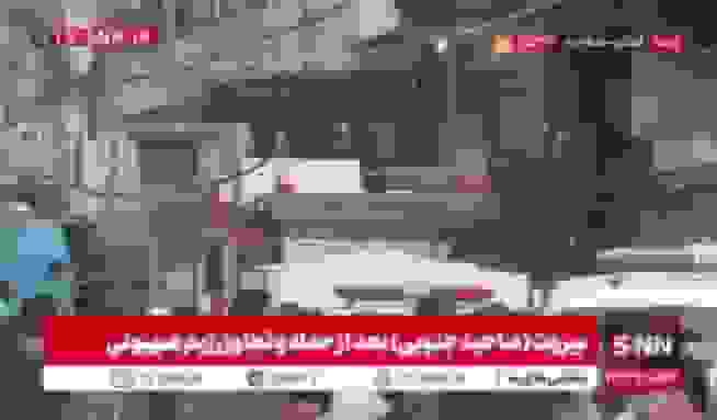 وضعیت بحرانی ضاحیه بیروت پس از حملات اسرائیل