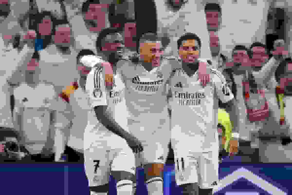 پیروزی رئال مادرید ۲-۰ مقابل سویا در لالیگا با گلزنی امباپه و بلینگام