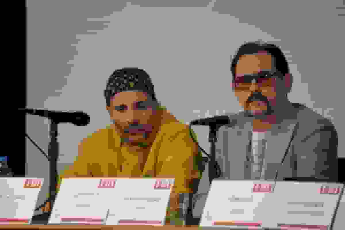 نشست خبری فیلم «او نمیخوابد» در شیراز برگزار شد