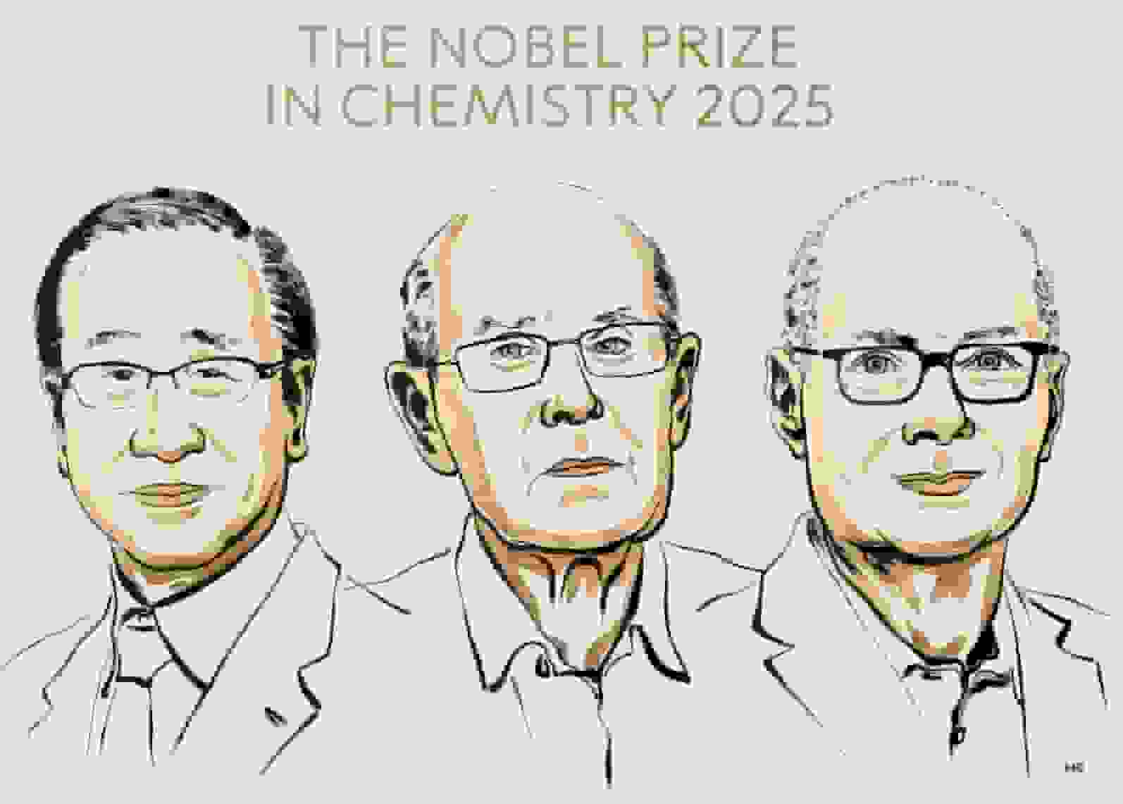 جایزه نوبل شیمی ۲۰۲۵ به توسعهدهندگان معماری مولکولی نوین اهدا شد