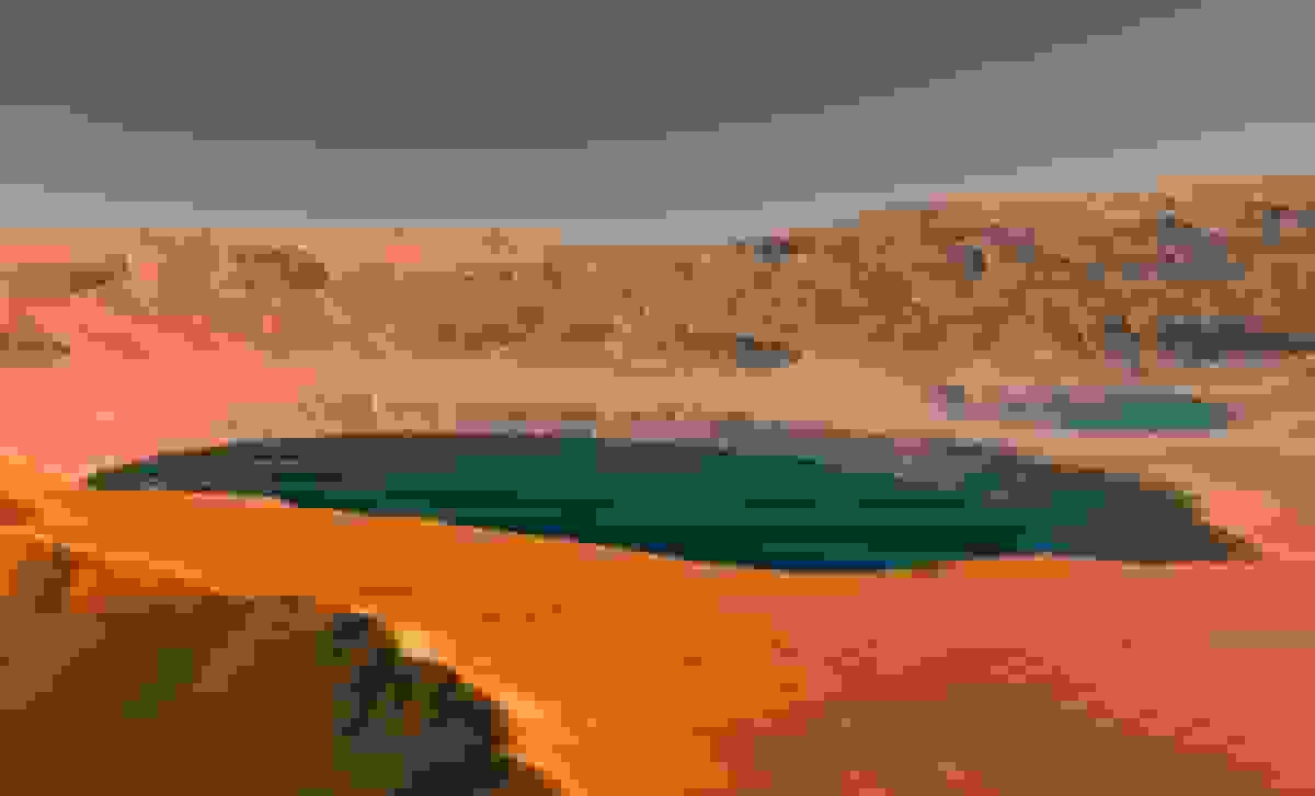 شواهد جدید از وجود اقیانوس باستانی در مریخ