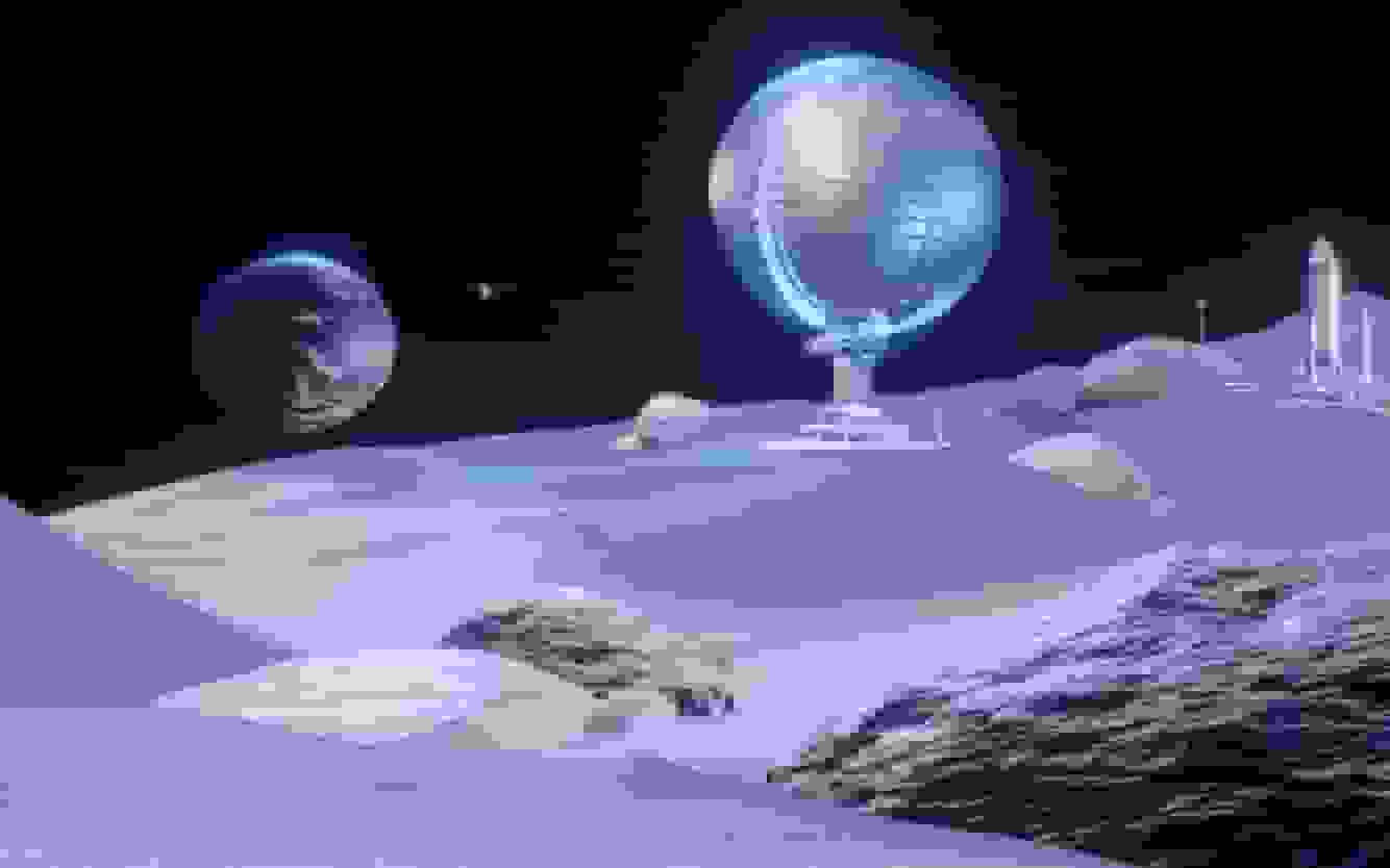 طرح عجیب ناسا برای زندگی روی ماه: شهری از حبابهای شیشهای