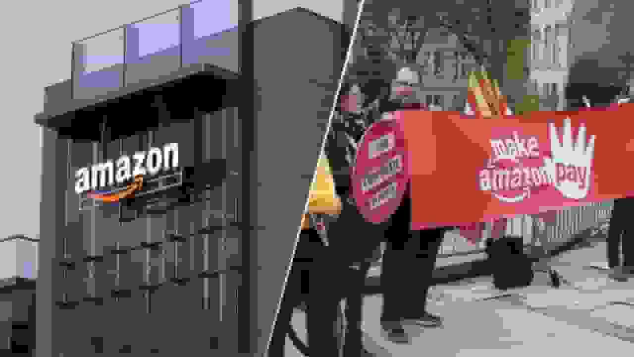 موج گسترده اعتصاب کارکنان آمازون همزمان با بلک فرایدی در ۳۰ کشور جهان