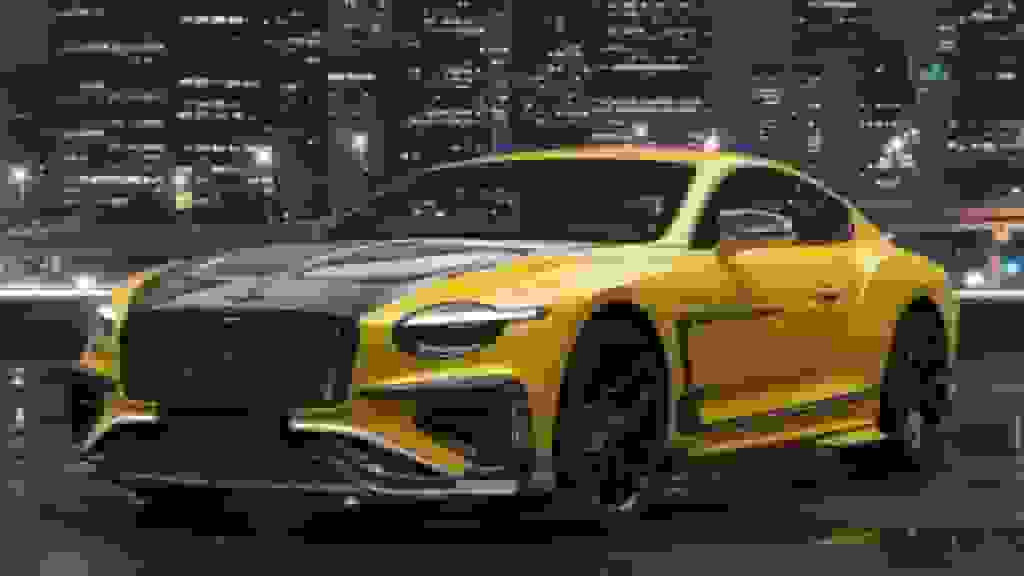 بنتلی کانتیننتال GT منصوری با رنگ خردلی معرفی شد