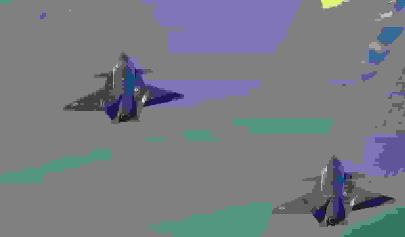 ترکیه برای اولینبار در جهان با دو جنگنده بدون سرنشین پرواز نزدیک کاملاً خودمختار انجام داد