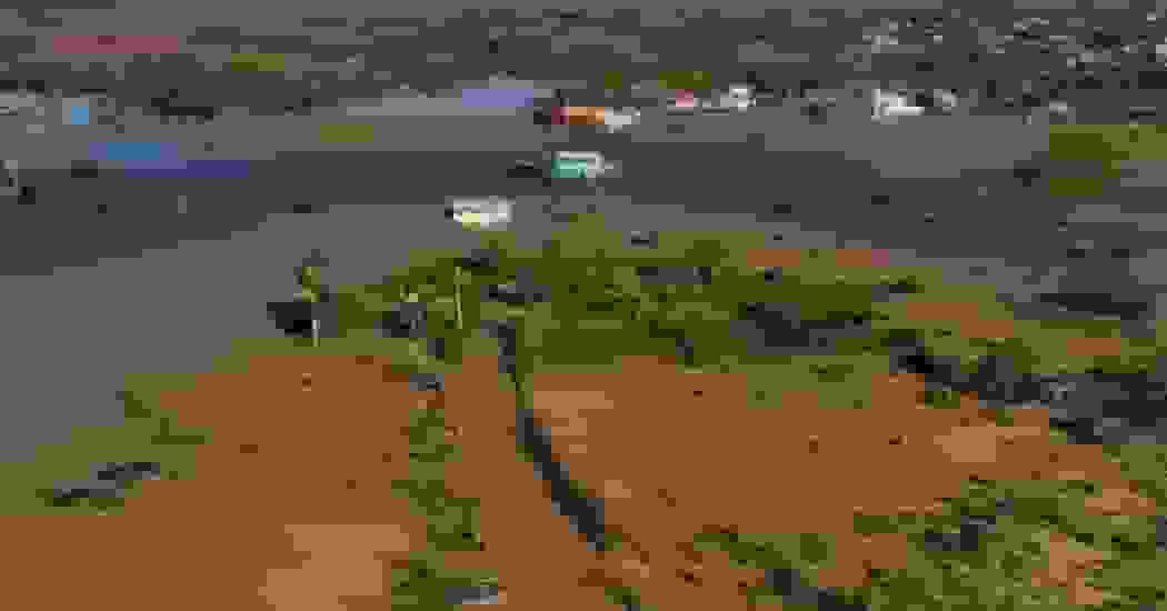 تخریب شهر نیو ریور جامائیکا توسط طوفان ملیسا و طغیان آبهای آلوده به لاشه دامها