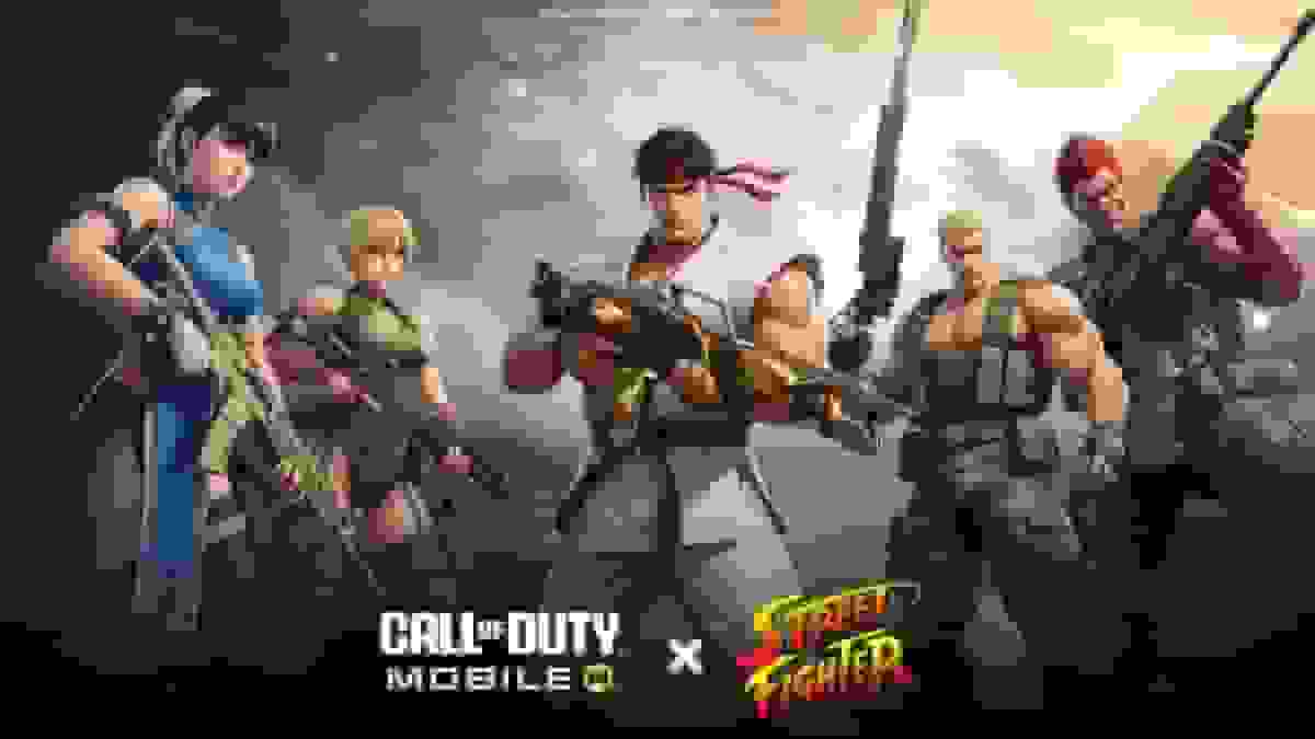 کراساور Call of Duty Mobile و Street Fighter به زودی آغاز میشود