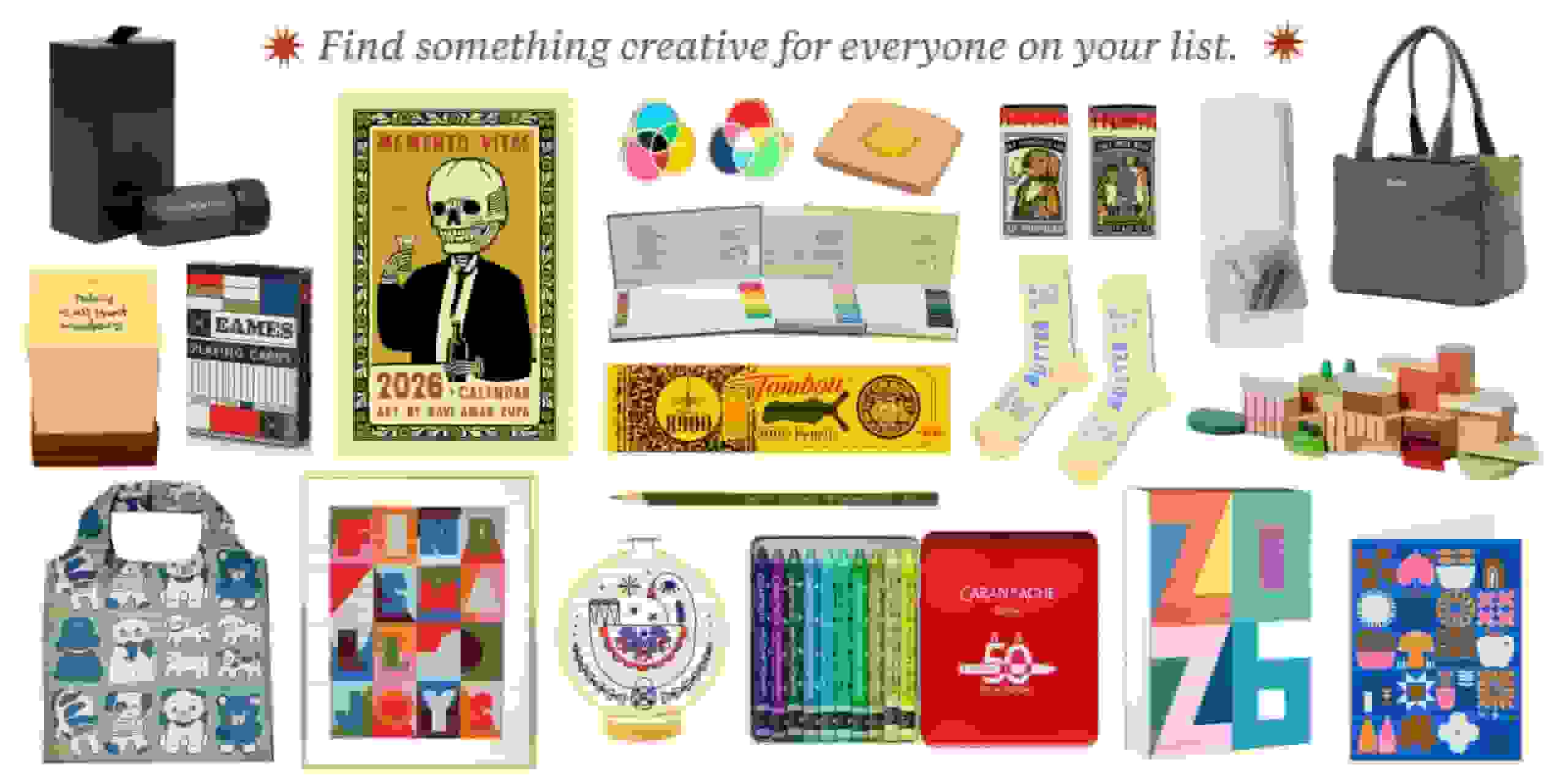 راهنمای هدیه 2025 فروشگاه کولوسال: مانند یک هنرمند هدیه بدهید