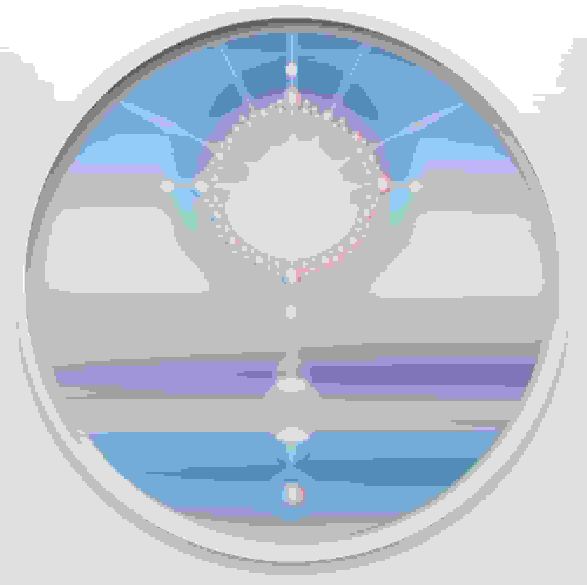 درخشش مریموری: ترکیب متافیزیک و فناوری در آثار آلومینیومی و آکریلیک